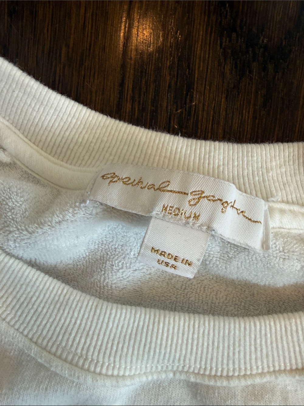 Spiritual Gangster White Sweatshirt with Blue 'SOUL' Print - Picture 3 of 4